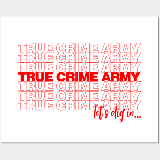 True Crime Army - Thank You Bag Posters and Art